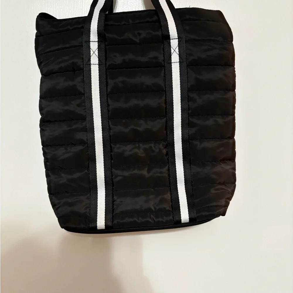 Sephora Black Quilted Duffel Bag